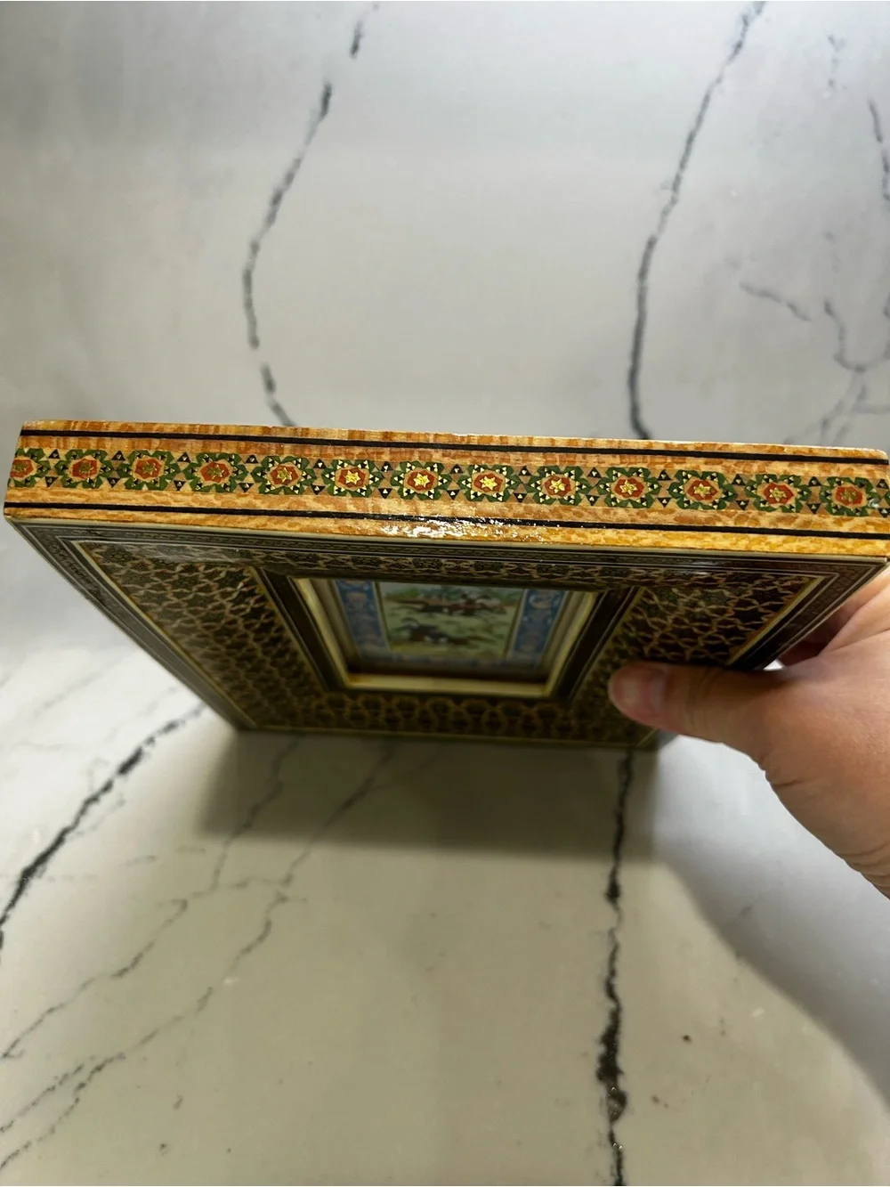 PERSIAN MINIATURE FRAMED PAINTING